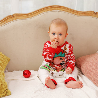 Cozy Family Reindeer Christmas Pajama Set - Matching Festive Nightwear