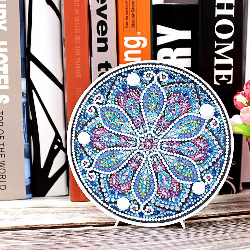 Mandala Night Light: Hand-painted mandala patterns meet soft ambient light — a symbol of unity, mindfulness, and serenity. Perfect for unwinding after a long day, meditating, or gifting a friend who loves calm nights.