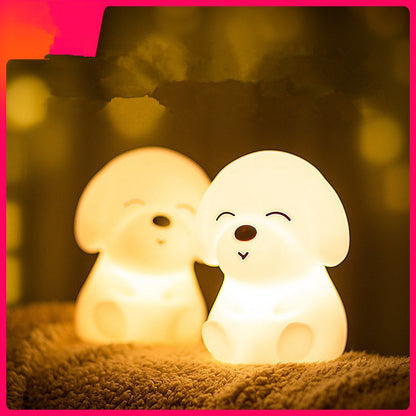 Puppy night light-Soft Glow for Peaceful Nights