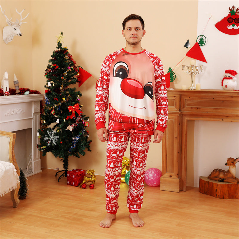 Cozy Family Reindeer Christmas Pajama Set - Matching Festive Nightwear