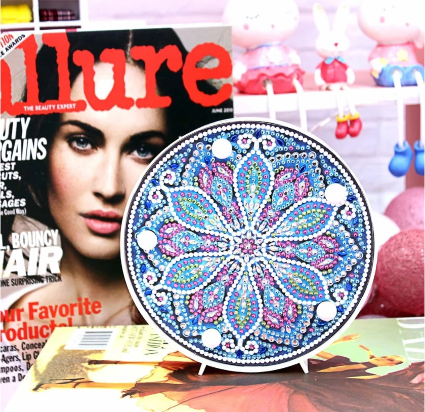 Mandala Night Light: Hand-painted mandala patterns meet soft ambient light — a symbol of unity, mindfulness, and serenity. Perfect for unwinding after a long day, meditating, or gifting a friend who loves calm nights.