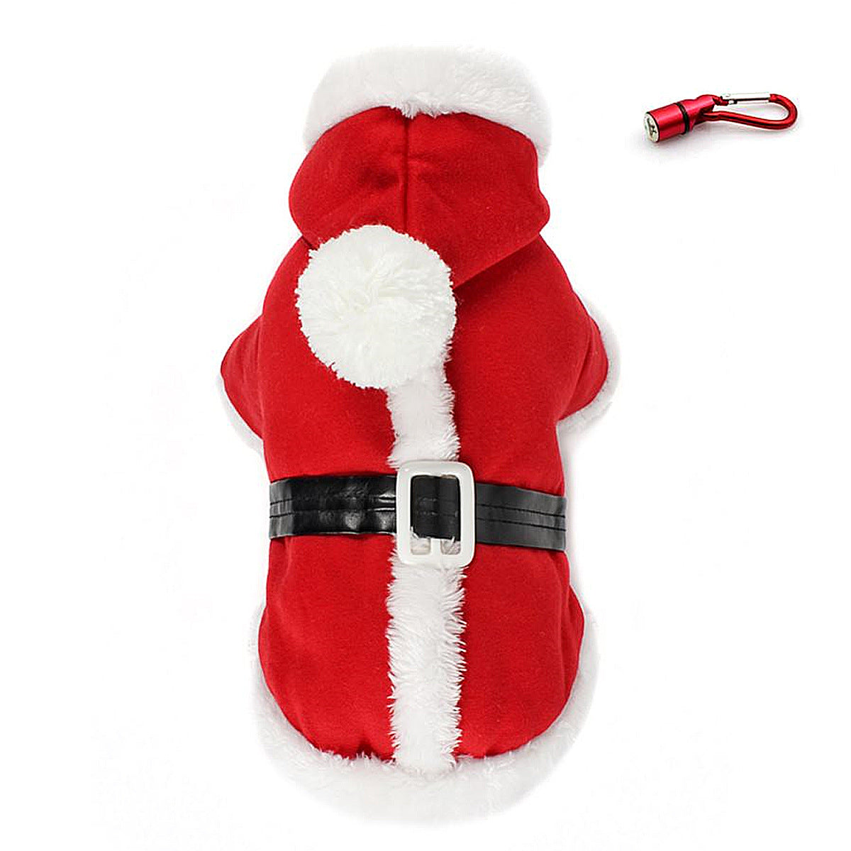 Santa Paws Cozy Christmas Outfit for Pets – Warm & Adorable Winter Wear